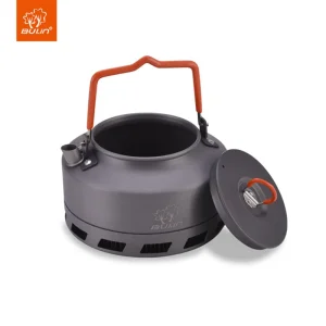 Outdoor Camping Portable Kettle Bulin 1.1L 1.6L Save Energy Collect Heat Ring Coffee Water Kettle Teapot