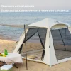 A pop-up tent for 2-4 people for outdoor camping, easy to set up, quick to open, windproof, parking, upgraded ventilation