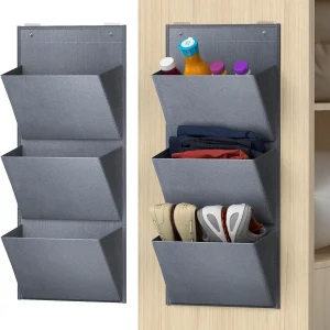 RV Shoe Cabinet With Adhesive Tape Door Mounted Shoe Rack Wall Mounted Camping Shoe Space Saving Narrow Closet Storage Rack