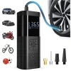 Portable Car Air Compressor 3X Faster 150PSI Cordless Tire Inflator Pump with Digital Gauge for Car Motorcycle Bike Air Pump