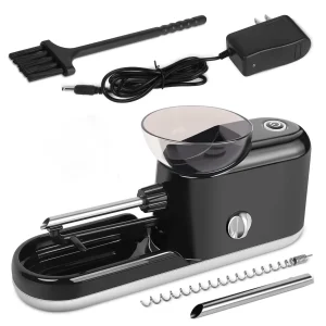 Electric Rolling Machine Automatic Loader Pre Rolled Cones Filling Tobacco Smoking King Size Injector Electric Rolling Machine