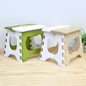 New Thickened Folding Small Stool Space-saving Lightweight Step Stool Plastic Fishing Bench Household