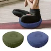 Inflatable Meditation Cushion Portable Travel Yoga Seat for Stress Relief Floor Sitting Indoor Outdoor Home Garden Studio