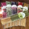 6 Sets of Approximately 126 High-Quality Incense Sticks - Including Shrubs, Lavender, Lemongrass, Dragon's Blood, Rose, Jasmine, Cherry Blossom, Suitable for Purification, Yoga Meditation, and Home Use - Perfect Gift with Long-Lasting Fragrance