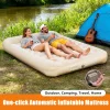 New Air Mattress Built-in Pump Self-inflating Mat Cushion Outdoor Tent Inflatable Bed Double sleeping Pad For Camping or Indoor