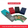 PU Leather Tarot Cards Case for MTG Most Standard Size Tarot Cards Collectible Trading Playing Commander Cards Decks Box