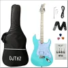 New 7 Colors Single Dual Pickup Electric Guitar Downregulation Performance Practice Beginner Guitar