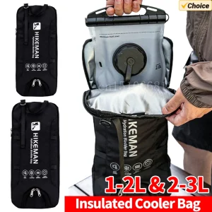 Insulated Cooler Bag Fits 1-2L & 2-3L Water Bladders Hydration Bladder Insulation Sleeve Protective Insulated Sleeve for Hiking