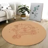 Cork meditation mats Round Yoga Mats Unmatched Grip Fitness Gym Pilates Mats Buddha worship mat non slip Floor Pad Size 68cm