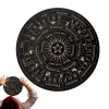 Star Pendulum Board Wooden Divination Board Wooden Stand for Tarot Moon Shape Card Witch Crafts Supplies for Beginners
