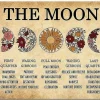 Moon Decor Witchy Wall Decor Ouija Boards Metal sign, Halloween Witch Decor Celestial Moon Phase Wall Decor Witchcraft Supplies,