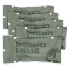 RHINO RESCUE 6-Inch Emergency Pressure Bandage, Compression Dressing for Outdoor and Home Use.